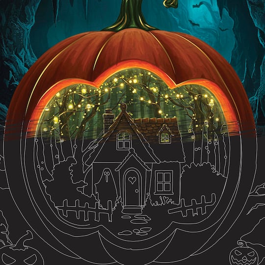 Brea Reese® 12" x 12" Jack-O'-Scene Scratch Art Paper Pad
